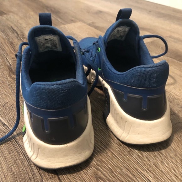 Blue Nike Free Metcon 5- Size M 7 / W 8.5- - Picture 4 of 5